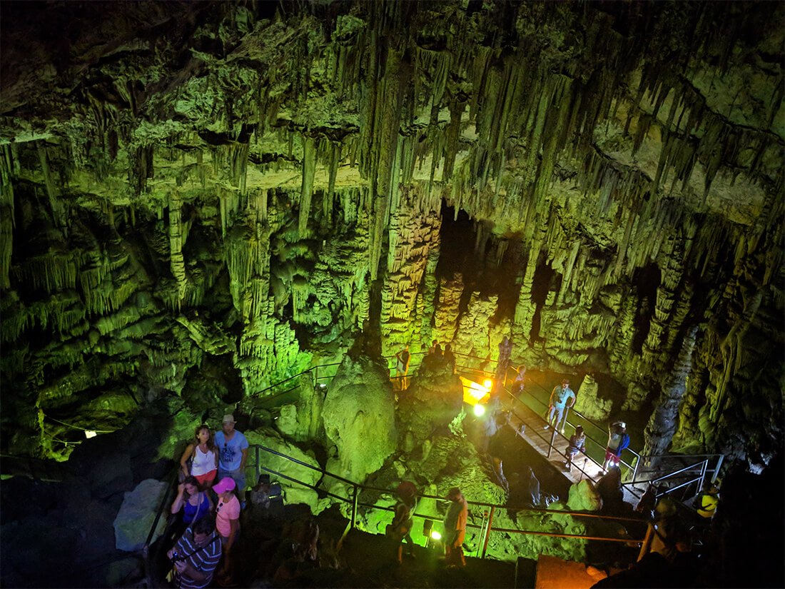 Inside of Zeus Cave